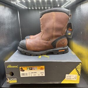 Thorogood Wellington 8” Side-Zip Comp Toe Mens Size 13 Wide Work Boots 804-4440